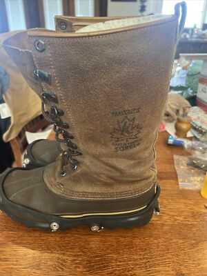 Sorel Maverick Winter Waterproof Insulated Boots Size 8 Mens  display picture 2