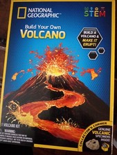 National Geographic STEM Series Build Own Volcano Activity Kit for Kids Preteens