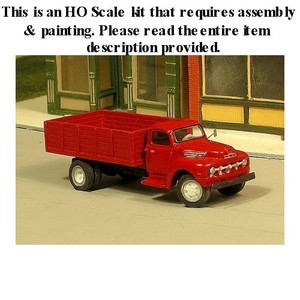Details About Ho Scale 1952 Ford Single Axle Wopen Grain Body Sylvan Kit V 277