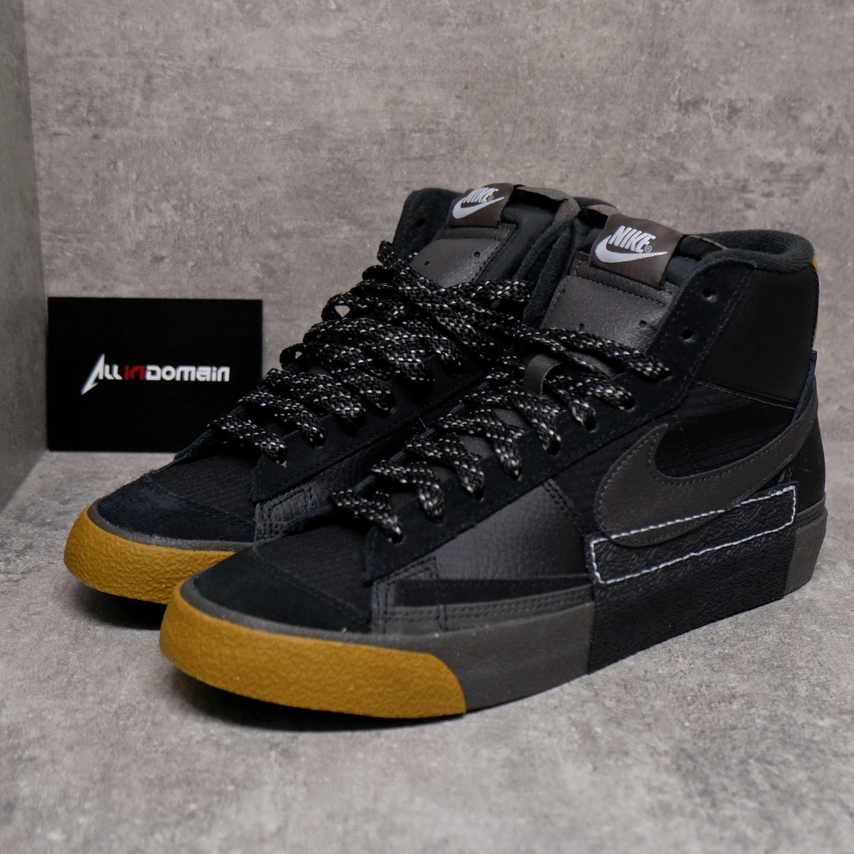 Nike Blazer Pro Club Mid Remastered - Black Bronzine for Sale