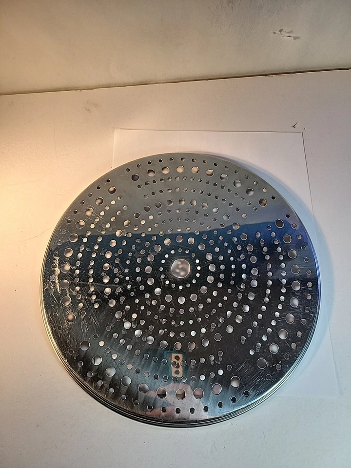 Panela de pizza de aço inoxidável ozônio 12 polegadas - Imagem 2 de 3