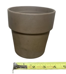 Standard Small Brown Ceramic Clay Planter – Indoor/Outdoor Pot