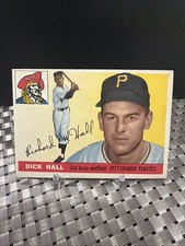 1955 Topps #126 Dick Hall Rookie Pittsburgh Pirates