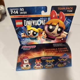 NEW LEGO DIMENSIONS TEAM PACK THE POWERPUFF GIRLS 71346 Sealed Retired