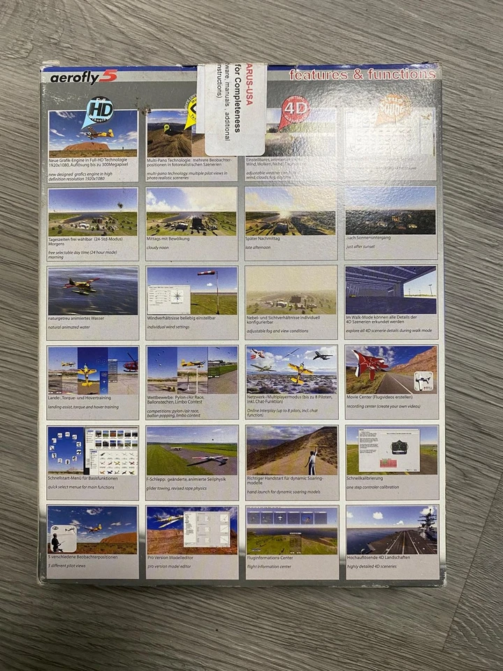 NEW ikarus 3071001 Aerofly 5 Windows USB Interface Version R/C Flight Simulator - Image 3 of 4