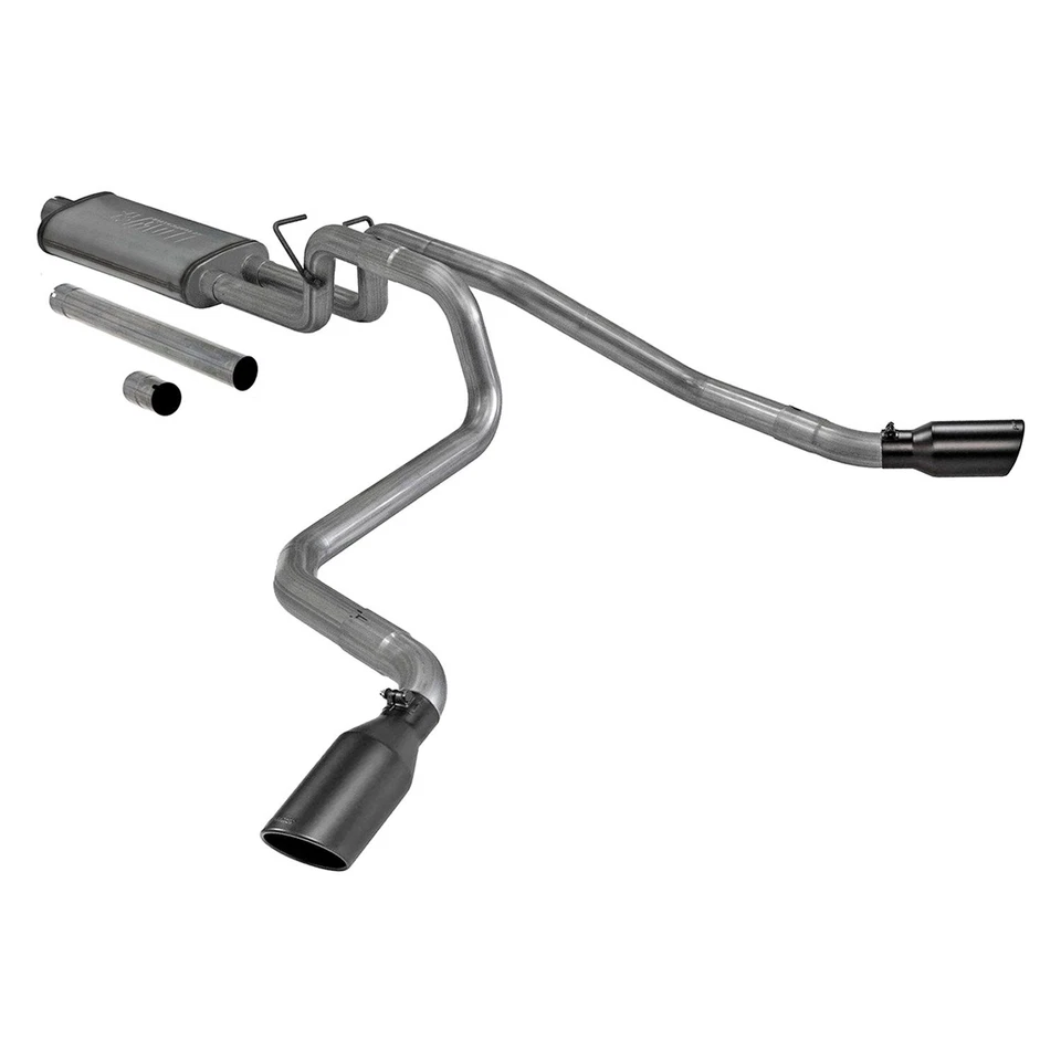 For Dodge Ram 3500 94-02 FlowFX 409 SS Cat-Back Exhaust System w Split Side Exit Foto 4 de 4