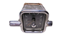 Uhr VDO 6 V rechteckige Zeituhr neben Tacho für VW Käfer ab Bj. 8´57 bis 7´61