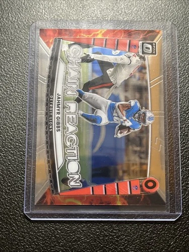 2025 Donruss Optic Jahmyr Gibbs Base (RAW)