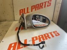 MERCEDES S CLASS W221 WING MIRROR SILVER E1010821 17 Wires 2004/2010