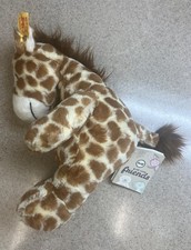 Steiff Soft Cuddly Giraffe 10 Sitting With Ear Tag PRISTINE Code 068157