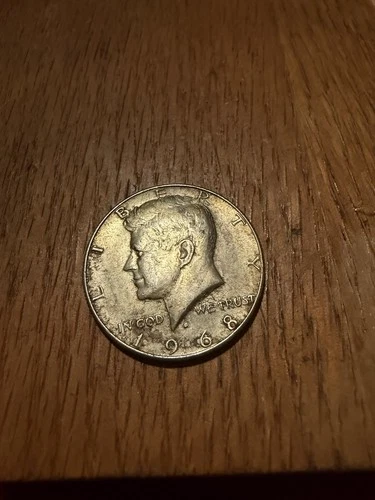 1968 D Kennedy 40% Silver Half Dollar Uncirculated US Mint