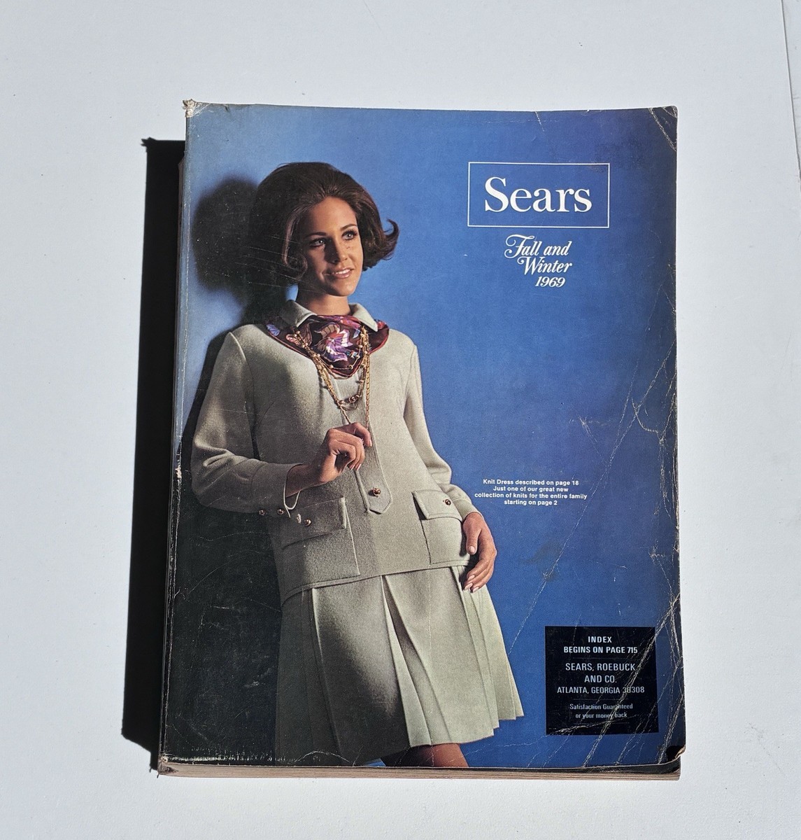 Vintage 1969 Sears Fall Winter Catalog Atlanta Edition Wish Book