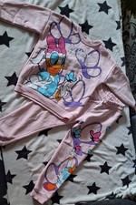 Daisy Duck Jogginganzug Gr. 116,  Zweimal Getragen