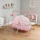 Baby Swing Bouncer Baby Cradle 5Speed Auto Rocker Seat Baby Crib Infant Rocker