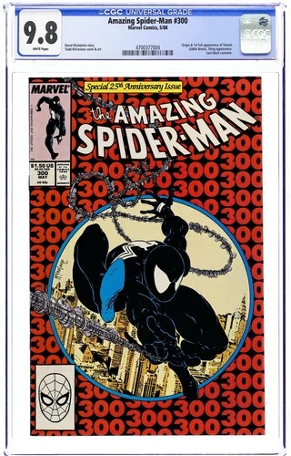 Amazing Spider-Man #300 Direct CGC 9.8 1988 4700377004 1st full app. Venom