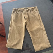 Our Legacy Third Cut Digital Denim Jeans in Khaki Brown