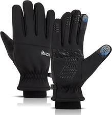 Winter Gloves for Men Women, Waterproof Warm Ski Snow Gloves Cold Weather, Therm