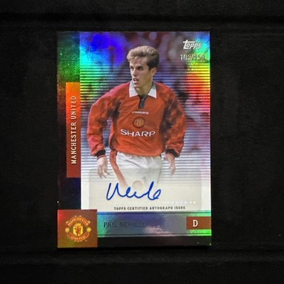 2026 Topps Manchester United Team Set Autograph Phil Neville /150