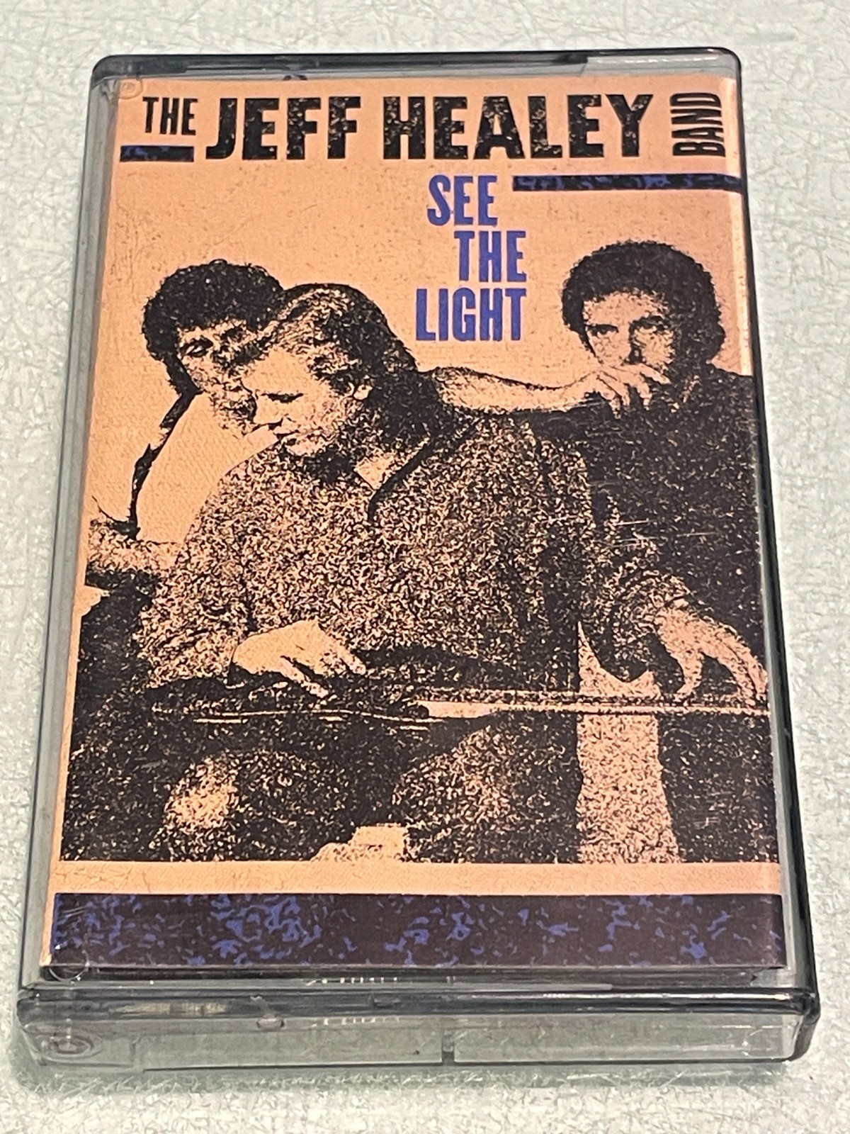 The Jeff Healey Band - See The Light - Cassette Tape Album - 1988 Arista Records