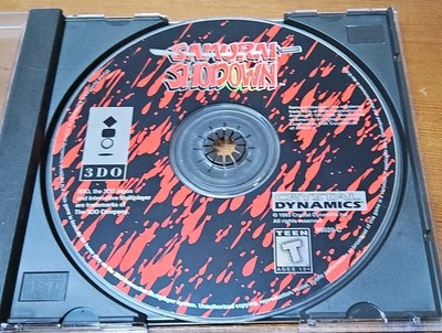 Samurai Shodown 3DO Interactive Multiplayer (1993) Crystal Dynamics Disc Only