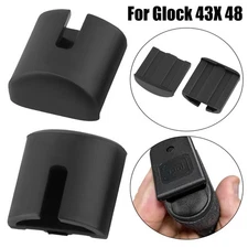 2 Pack Grip Frame Insert Plug for 9mm Glock 43X 48 & MOS Magwell Magazine
