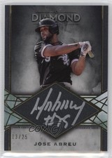 2022 Topps Diamond Icons Silver Ink Auto 13/25 Jose Abreu #SI-JA Auto 0a9a