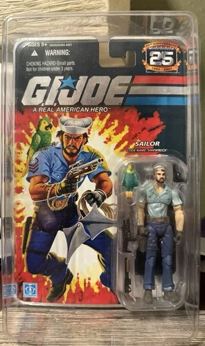 GI Joe 2007 Shipwreck Foil Exclusive with Star ⭐️ Case MOC