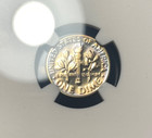 (#101717) Roosevelt Dime:  1975 S  NGC PF 67  Rainbow toning!    (see video!) — photo 4