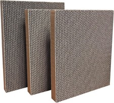 Cat Scratching Pad, L Shaped, Vertical Cat Scratcher for Cats 3Pc Refills