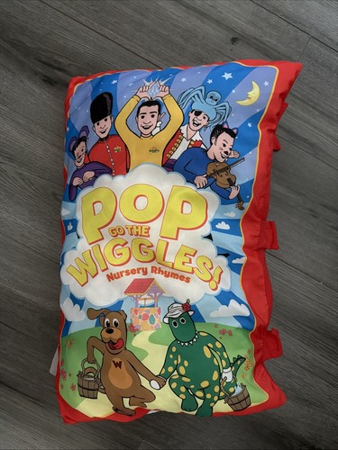 Pop Go The Wiggles Nursery Rhyme Pillow Book 2008 Rare