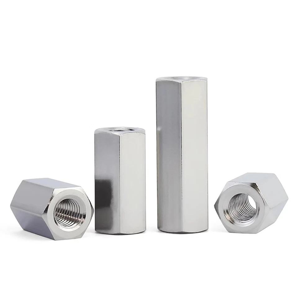 Langmutter M3 M4 M5 M6 M8 M10 - M24 Edelstahl A2 - Sechskant Verbindungsmuffen - Bild 2 von 4