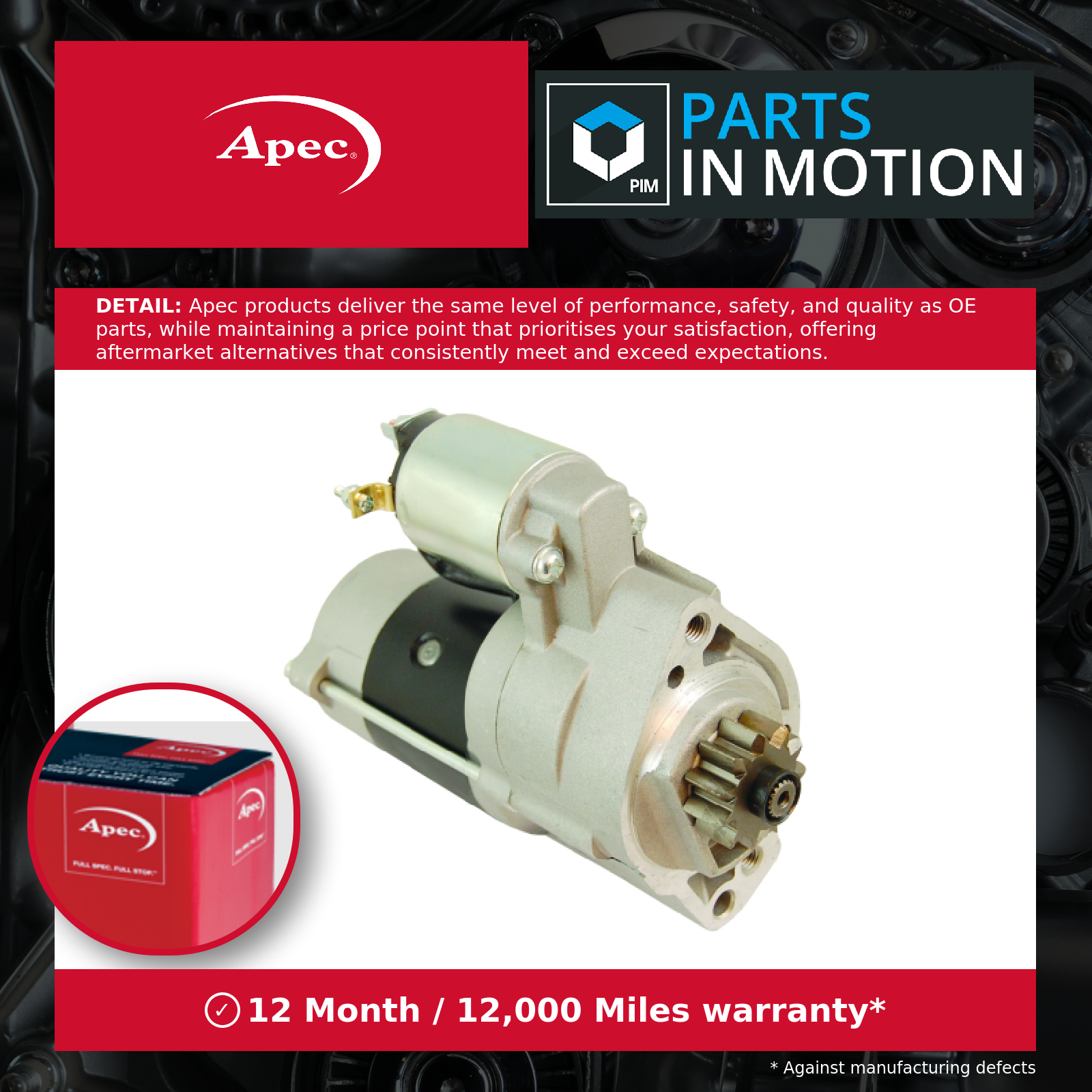 Starter Motor fits NISSAN NT400 F24F, F91AN 2.5D 2014 on 233005X00A 233005X00B