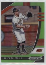2020 Panini Prizm Draft Picks Lime Green 18/75 Kaden Polcovich #PDP78 0sp3