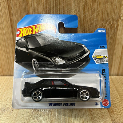 Hot Wheels  98 Honda Prelude schwarz 1:64 PKW JJJ89 ab 3-4 Jahre