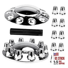 Front Axle Wheel Cover Standart Hubcap 33mm for Semi Dome Cover: 2 Front