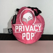 NWT Privacy Pop Up Girls/ Unisex Pink Twin Bed Canopy Tent Play Camp Barbie