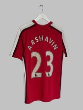#23 Arshavin Arsenal FC Nike 2009/10 Home Football Shirt Soccer Jersey 