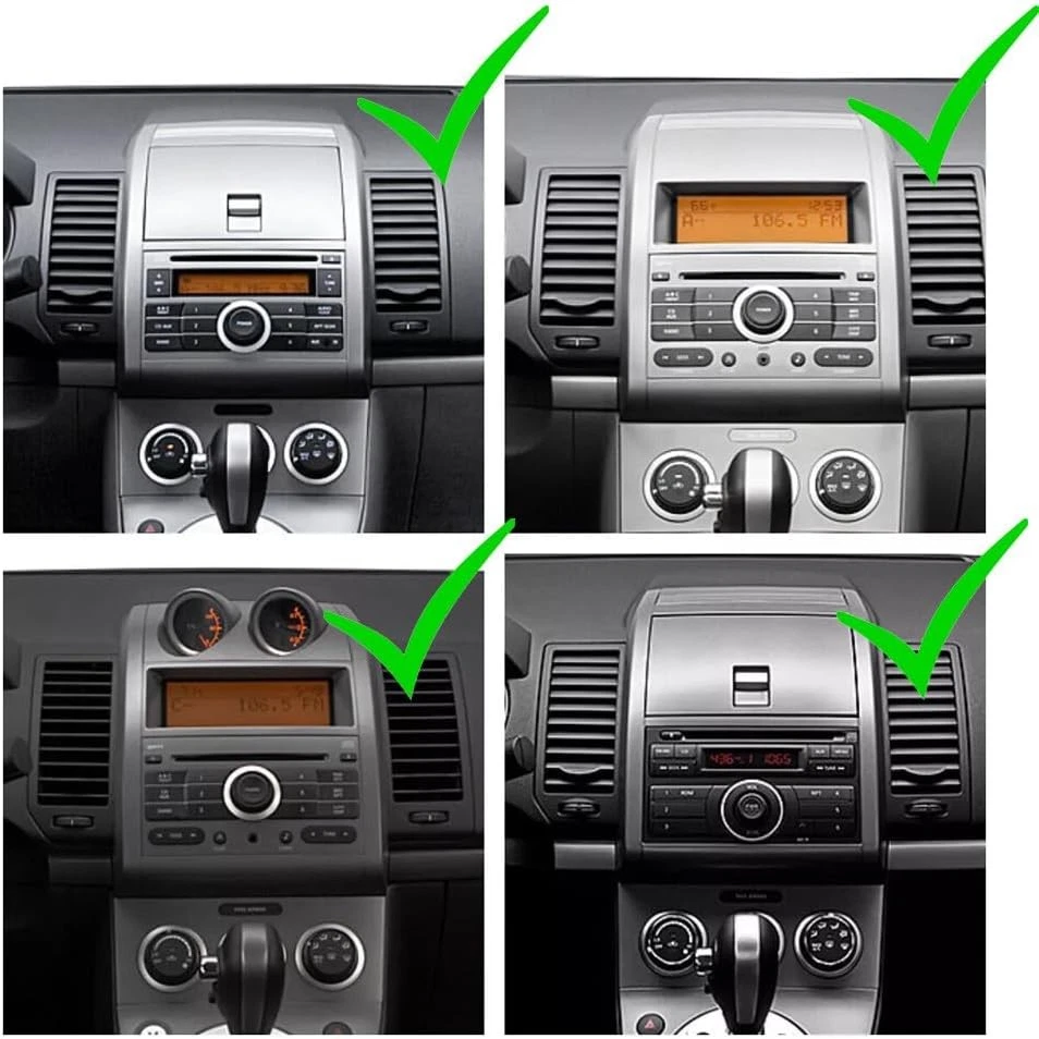 Radio de coche 7" estéreo GPS NAVEGACIÓN Apple Carplay PARA NISSAN X-TRAIL ROGUE 2007-2011 Foto 2 de 4