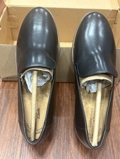 Clarks Women  s Size 8 Smart Casual Slip On Shoes Loafers Black NWB