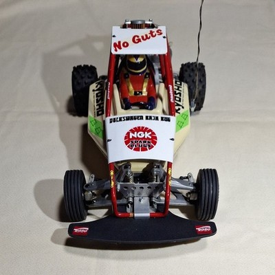 JUNK Kyosho Vintage Budweiser RC Buggy Rare Nitro Off Road AS-IS