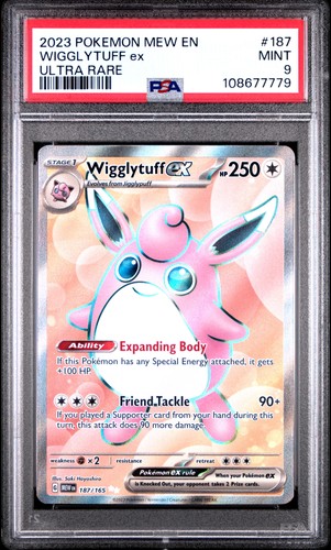 Wigglytuff ex graded PSA 9 for sale on eBay