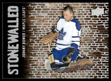 2018-19 Upper Deck Stonewalled Johnny Bower #SW-46