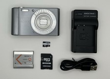 Sony Cyber-shot DSC-W810 20.1MP Digital Camera - Silver