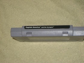 Captain America & Death of Superman for SNES .Authentic. Clean/Tested Nintendo.