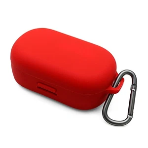 Boîtier de protection en silicone avec carabiner compatible pour les écouteurs chargeant Ca SLK