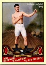 2011 Upper Deck Goodwin Champions #150 Gentleman Jim Corbett