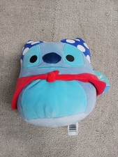 Kellytoy Squishmallows Disney Lilo  Stitch Laundry Super Hero Stitch 8" Plush