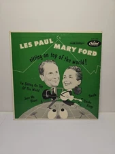Les Paul & Mary Ford Sitting On Top Of The World  EAP 1-540