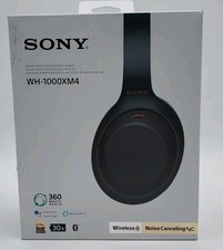 Sony WH-1000XM4 Wireless Noise-Canceling Over-Ear Headphones - Black - C1-E4 