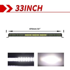 Led Light Bar Spot Flood Combo Offroad Truck Suv Atv 483328242015 Dual Row